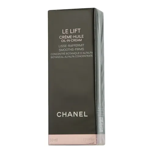 Chanel Le Lift Oil in Cream 50ml - Luxuriöse Lotion mit 93 % natürlichen Inhaltsstoffen. Diese Creme-Huile nährt die Haut und sorgt für ein samtiges Hautgefühl. Ideal für die tägliche Pflege und zur Unterstützung der Hautstruktur.