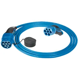 Mennekes 36213 Ladekabel Mode 3 Typ 2 32A 4m - Wallboxen, ideal für schnelles Laden von E-Autos mit einer 32A Ladeleistung und 4m Länge für flexible Nutzung.