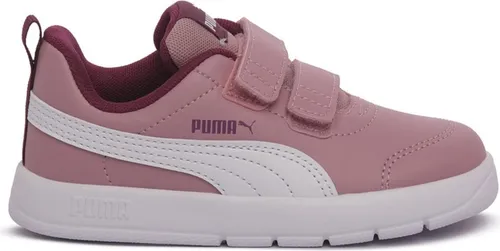 PUMA Unisex Baby COURTFLEX V3 V INF Sneaker - Sneaker für Kleinkinder mit Klettverschluss, optimaler Flexibilität dank EVA-Zwischensohle und KinderFit-Sockliner für die richtige Passform.