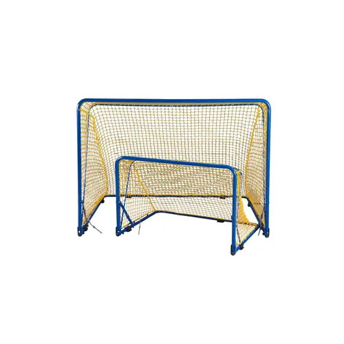 Sport-Thieme Mini-Fußballtor klappbar 135x100 cm - Klappbares Mini-Fußballtor aus pulverbeschichtetem Stahlrohr, ideal für drinnen und draußen. Leicht und transportabel, inklusive Erdanker für sicheren Halt.