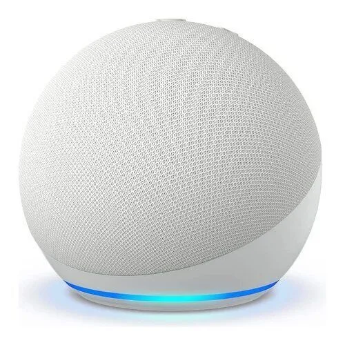 Amazon Echo Dot (5. Generation) - Smart Lautsprecher mit Alexa, Glacier White