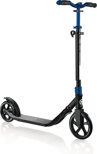 Globber One NL 205-180 Duo Tretroller - Höhenverstellbar und klappbar - E-Scooter mit patentiertem 1-Sekunden-Klappmechanismus für einfachen Transport. Große PU-Rollen sorgen für komfortablen Fahrspaß. Max. Benutzergewicht 100 kg, ideal für alle Altersgruppen.
