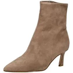 STEVE MADDEN Stiefelette Veloursleder braun 42 EU - Wanderschuhe, elegante Stiefelette aus hochwertigem Veloursleder mit 6 cm Trichterabsatz, ideal für stilvolle Outfits und bequemen Tragekomfort.