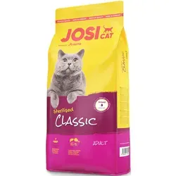 JOSERA JosiCat Classic Sterilised 10kg - Ideal für Indoor-Katzen, moderater Fettgehalt & 5% Rabatt mit Code JOSERA-5!