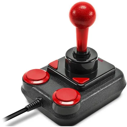 Speedlink COMPETITION PRO EXTRA USB Joystick - Digitaler Retro-Joystick mit Mikroschaltern, ideal für Arcade- und Retro-Spiele, inklusive 20 Spiele zum Download