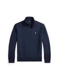 Herren Sweatshirt mit Stehkragen XXL - Stylisches Herren Sweatshirt aus hochwertigem Baumwollmischgewebe. Der moderne Stehkragen mit kurzem Reißverschluss und das weiche Material bieten optimalen Komfort. Ideal für elegante Casual-Outfits.