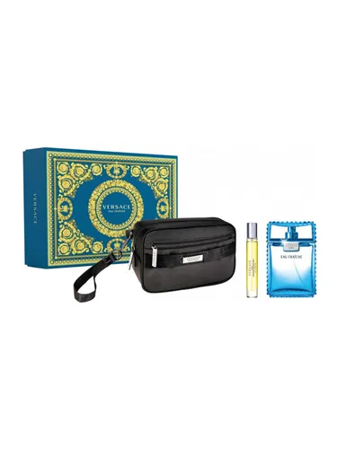 Man Eau Fraiche Zestaw: Woda Toaletowa Spray 100ml + 5ml Aftershave - Unisex Duftset mit frischem, belebendem Aroma, ideal für den täglichen Gebrauch und eine erfrischende Ausstrahlung.