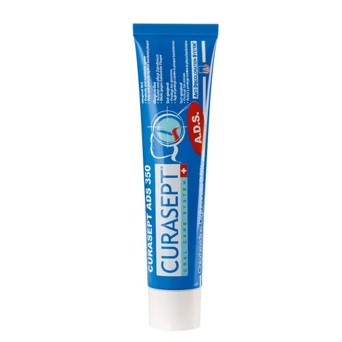 Curasept ADS 350 Parodontal Gel 0,5% CHX, 30 ml - Zahnpasten – Effektives Gingival Zahnfleischgel mit 0,5% CHX + ADS für umfassenden Zahnfleischschutz und optimale Mundgesundheit.