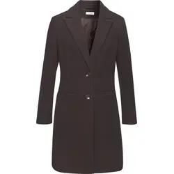 LASCANA Kurzmantel Braun Größe 38 - Stilvoll und Bequem - Eleganter Blazermantel im Classic-Style mit Reverskragen und praktischen Taschen. Ideal für den täglichen Einsatz und in hochwertiger, wärmender Qualität.