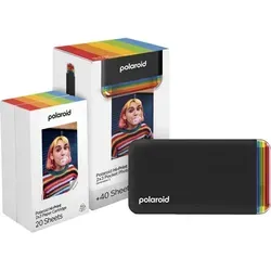 Polaroid HI-PRINT GEN 2 E-BOX BLACK Fotodrucker - Kompakter Fotodrucker für unterwegs, druckt Fotos in 2.1" x 3.4" (5.3 x 8.6 cm) mit Thermodruck-Technologie – ideal für kreative Erinnerungen!