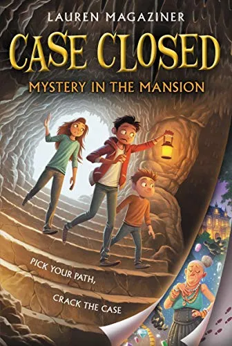 Case Closed #1: Mystery in the Mansion: A Puzzle-Packed Mystery Adventure Where You Choose the Clues and Crack the Case