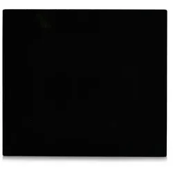 Zeller, Herdblende-/Abdeckplatte, schwarz, Glas