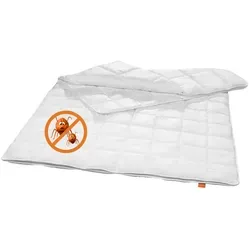 sleepling Anti-Milben Bettdecke 135x200 cm - 4-Jahreszeiten-Bettdecke mit Sanitized® Hygienefunktion, ideal für Allergiker – sorgt für ein angenehmes Schlafklima das ganze Jahr über.