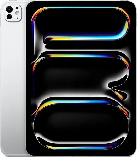 Apple iPad Pro 11.0 M5 2025 5G 256GB silber - Tablets - 5G-Tablet mit leistungsstarkem M5 Chip, ideal für Gaming und kreative Anwendungen, IP42 zertifiziert für zusätzlichen Schutz.