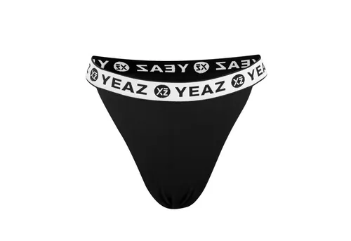 YEAZ Bikini-Hose BAGATELLE - Sportlicher Bikini Bottom in Schwarz, Größe L - Bademode mit elastischem Material (74% Nylon, 26% Elastan) für optimalen Tragekomfort und Bewegungsfreiheit beim Schwimmen.