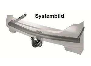 Westfalia Starre Anhängerkupplung für Nissan Kubistar & Renault Kangoo - Hochwertige feste AHK für Nissan Kubistar und Renault Kangoo, ideal für den sicheren Transport von Anhängern bis 1320 kg. TÜV-geprüfte Qualität für sorgenfreies Fahren.