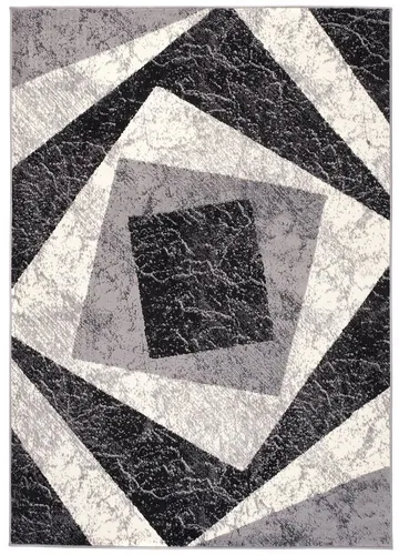 Tapiso Teppich, Grau, Textil, 80x150 cm, in verschiedenen Größen erhältlich, pflegeleicht, Teppiche & Böden, Teppiche