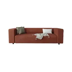 S-STYLE Einzelsofa Oskar – Rot, 175 cm - Das S-STYLE Einzelsofa Oskar in Rot überzeugt durch hochwertige Verarbeitung und modernes Design. Ideal für stilvolle Wohnräume, bietet es Komfort und eine ansprechende Optik.