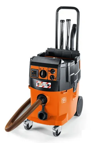 Fein Nass-Trockensauger Dustex 35 MX - 35L, 1380W mit Steckdose - Sonstige - Staubklasse M für sicheres Arbeiten mit Holz- und Metallstäuben, 35L Behältervolumen und stufenlose Saugkraftregulierung für vielseitige Anwendungen.