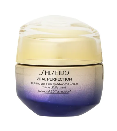 Shiseido Vital Perfection Uplifting & Firming Advanced Cream 50 ml - Sonstige Gesichtspflegeartikel mit 35% mehr Lifting und Straffung in nur 1 Woche. Die innovative Formel aktiviert die Selbstregeneration der Haut für sichtbar jüngeres Aussehen.