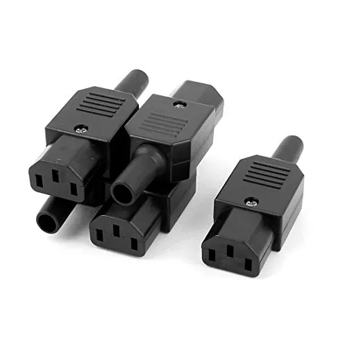 sourcing map 5 Stück IEC320 C13 Buchse Strom AC 250V 10A