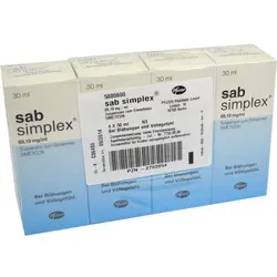 sab simplex bei Blähungen und Völlegefühl 120 ml - rezeptfreie Suspension von Pfizer, lindert effektiv Blähungen und Völlegefühl