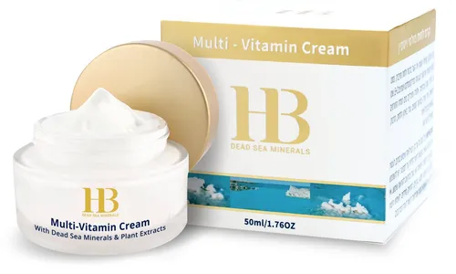 H.B. Dead Sea Minerals Feuchtigkeitscreme Health&Beauty Multivitamin Gesichtscreme Totes Meer Mineral 50ml