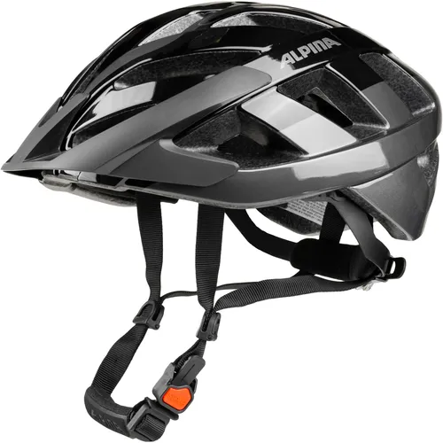 Alpina Panoma 3.0 Radhelm 52-57 cm schwarz/grau - Fahrradhelm für Radtouren, stabil und leicht, mit Insektenschutz und ideal für Bikepacking. Jetzt entdecken und sicher fahren!