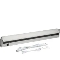 Oktaplex LED Unterbauleuchte Rota 15W 90cm - Unterschrank Beleuchtung mit schwenkbarer LED Leuchte für optimale Ausleuchtung. 1200 Lumen, neutralweiß 4000K, einfache Montage und langlebig mit über 25.000 Stunden Lebensdauer.