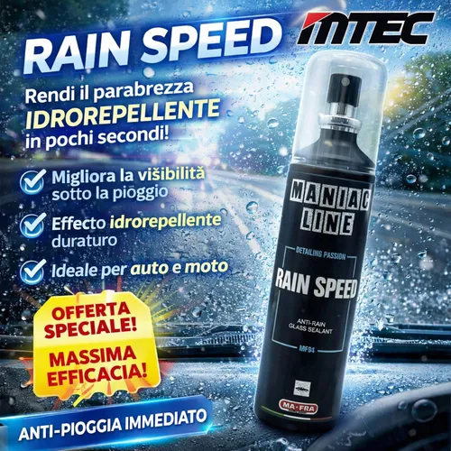 MANIAC LINE Rain Speed 100ml - Glasversiegelung Regenabwehr - Mafra MF94