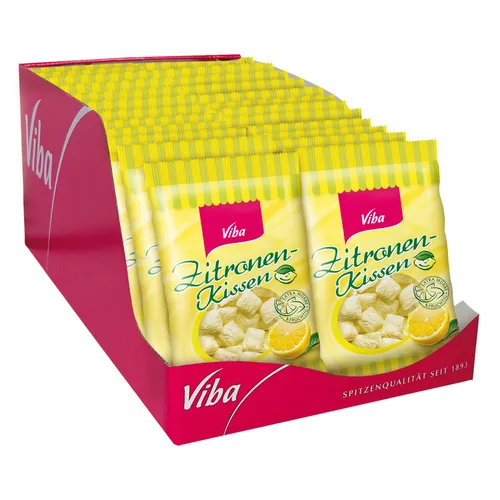 Viba Zitronen-Kissen, Karton, 20x90g