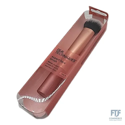 Real Techniques Expert Gesichts-Make-up-Pinsel, für flüssige und cremige Foundat