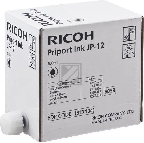 Tinte RICOH 817104 JP1210 (5) BLACK