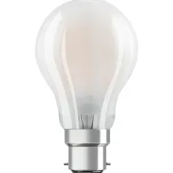 Osram ST CLAS A 60 7 W/827 B22D 6PACK LED-Lampe, Birnenform, Sockel B22, 7 Watt, Warmweiß, 2700 K,