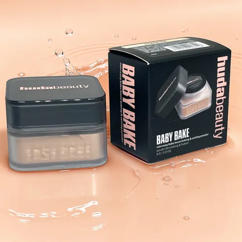 HUDA BEAUTY Baby Bake Loose Powder Peach Pie, 6 g