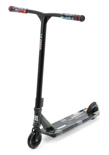 Slamm Mischief Stuntstep Glitch – Robuster Stunt Scooter für Tricks - Tretfahrzeuge – Der Slamm Mischief Stunt Scooter Glitch bietet ein verstärktes Aluminiumdeck, 110-mm-Räder und ABEC-9-Lager für maximale Leistung und Stabilität im Skatepark.
