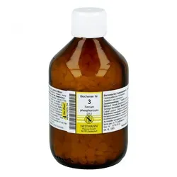 BIOCHEMIE 3 Ferrum phosphoricum D 12 Tabletten 1000 St. - Hochwertige Tabletten zur Unterstützung der Pflege, 1000 Stück für eine langfristige Anwendung. Ideal für den täglichen Bedarf.