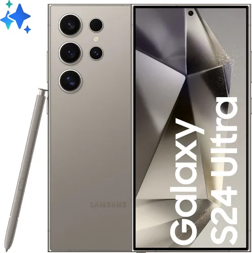Samsung SM-S928B Galaxy S24 Ultra 5G - 12GB RAM, 512GB Dual SIM, wasserdicht und mit 200 MP Quad-Kamera für atemberaubende Fotos