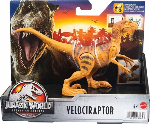 VELOCIRAPTOR Dinosaur Jurassic World Legacy Collection Action-Figur - Detaillierte Velociraptor-Figur aus der Jurassic World Legacy Collection, ideal für Sammler und Fans des Franchise. Perfekt für aufregende Abenteuer und kreative Spielmomente.