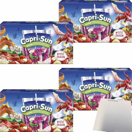 usy Bundle für Capri Sun Mystic Dragon 4er Pack (40x200ml Packung) + usy Block
