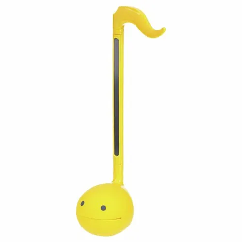 Otamatone Classic Yellow - Elektronisches Musikinstrument, einzigartiger Synthesizer mit einstellbaren Tonhöhen, ideal für kreative Musikliebhaber und Spaß für alle Altersgruppen.