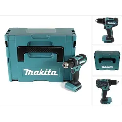 Makita DDF485ZJ Akku-Bohrschrauber - Akkuschrauber mit 2-Gang-Getriebe und kraftvollem 18V Akku, ideal für präzise Arbeiten in Holz und Metall.