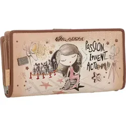 Anekke Hollywood RFID Wallet L Multicolor - geräumige Geldbörse mit genialer Fächeraufteilung, hochwertig und stylisch für stressfreies Bezahlen