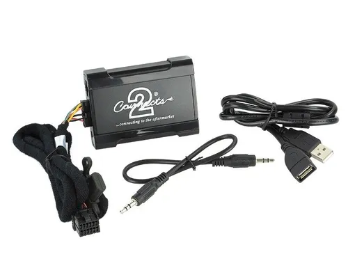 USB Interface Ford - alle Modelle bis 2005 - Ermöglicht die Verbindung von USB-Geräten mit Ford-Fahrzeugen bis 2005, ideal für Musik-Streaming und einfache Nutzung.