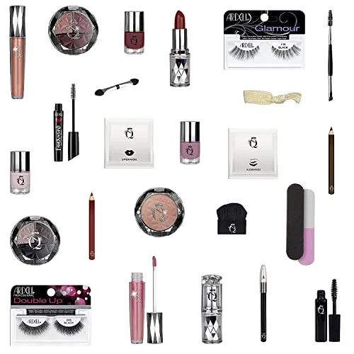Kosmetikset mit 20 Beautyprodukten und 2 Wimpern von ARDELL – Limitierte Edition - Entdecken Sie die exklusive Kosmetikbox mit 20 hochwertigen Produkten von SHOPPING QUEEN und 2 Wimpern von ARDELL. Perfekt für elegante Looks und als Geschenk für besondere Anlässe!