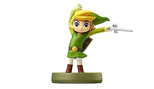 Nintendo Amiibo Toon-Link (The Wind Waker) - Legend of Zelda Figur - Toys to Life: Sammlerfigur von Toon-Link aus The Legend of Zelda, kompatibel mit zahlreichen Spielen und bietet besondere In-Game-Boni.