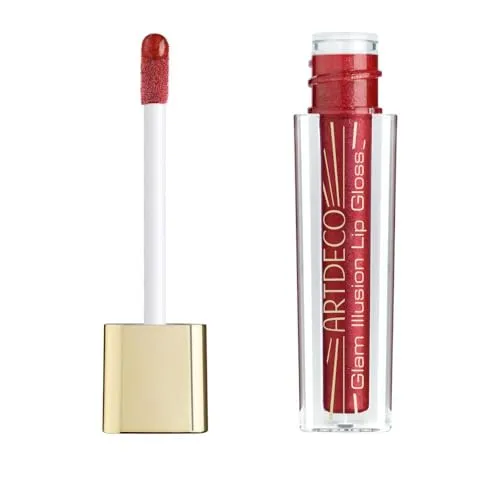 ARTDECO Glam Illusion Lip Gloss - Lip Gloss für unwiderstehlichen Glanz mit Wet-Look & Glitzer-Effekt - 1 x 4 ml
