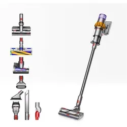 Dyson V15 Detect Absolute - Kabelloser Akku-Handstaubsauger - Staubsauger der neuesten Generation mit intelligenter Laser-Technologie, ideal für gründliche Reinigung und mühelosen Einsatz im ganzen Haus.