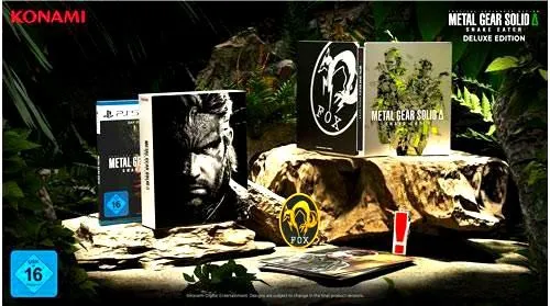 Metal Gear Solid Delta: Snake Eater [Deluxe uncut Edition] (PS5) - Actionspiel für PS5 mit fesselndem Stealth-Gameplay, beeindruckender Grafik und packendem Soundtrack. Erlebe die spannende Geschichte des Kalten Krieges und meistere Survival-Techniken im Dschungel.