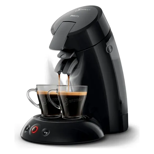 PHILIPS Senseo Original Kaffeepadmaschine - 1450 W, 0.7 Liter, Schwarz (HD6553 67), mit Kaffee Boost Technologie für intensiveren Geschmack und feiner Crema